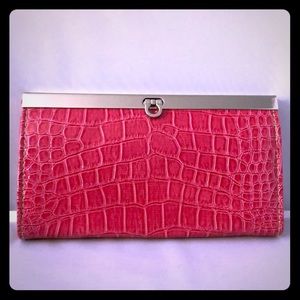 Pink and Silver wallet